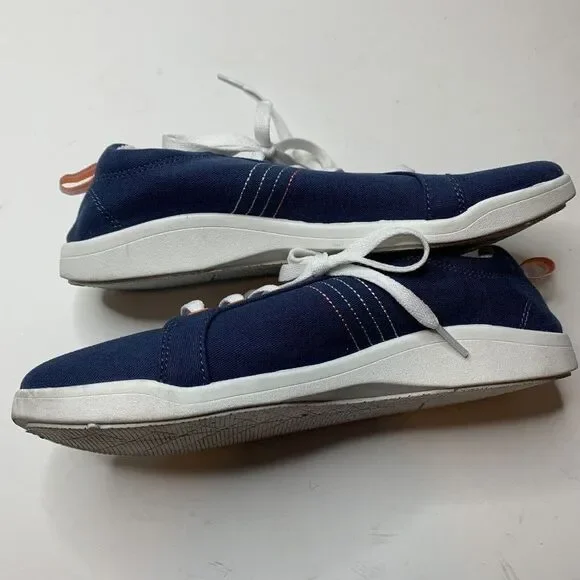 Vionic Beach Stinson Navy Blue Sneakers - Picture 8 of 10